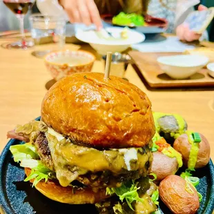 Salisbury Wagyu Burger