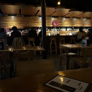 Bar area