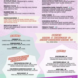 Brunch Menu