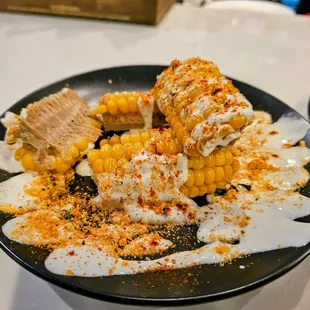 The street corn was the highlight of the visit.