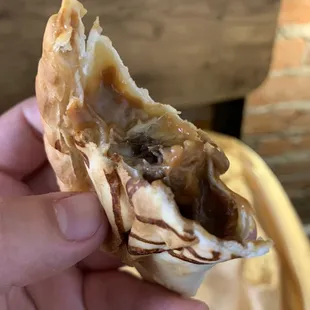 Dulce de leche empanada