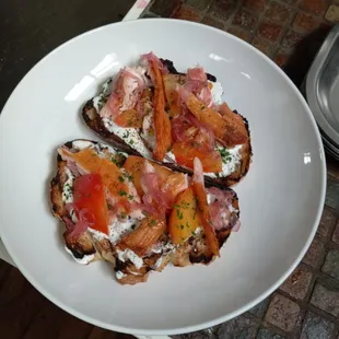 Smoked Salmon small plate