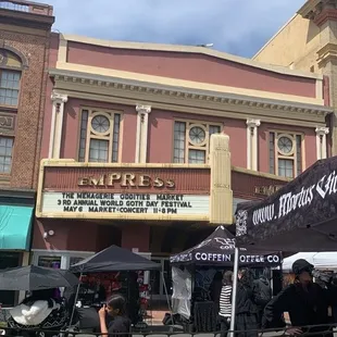 Exterior + goth festival event