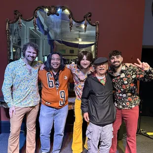 Me and my friend with the tribute band