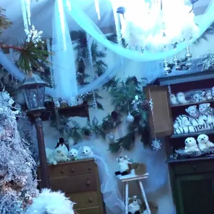 Winter Wonderland/Frozen room.