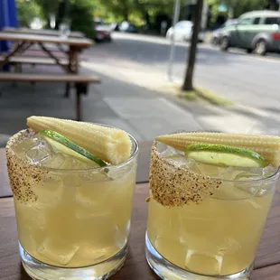 Spicy margaritas