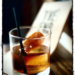 Old fashion, Mezcal....made to perfection!!!