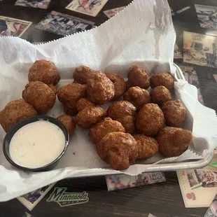 Mushrooms with ranch