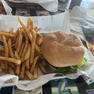 Build your own with fries