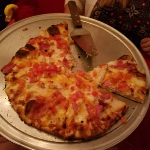 Hot Brown Pizza