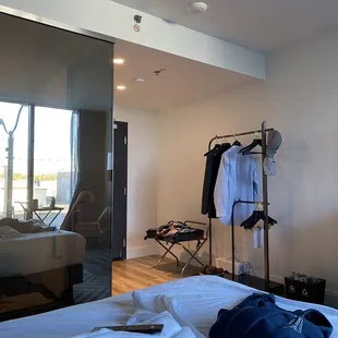 Small but functional room...