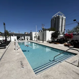 Perfect spot for sunning or a dip
