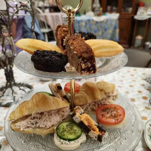 Delicious tier of delightful treats!