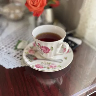 One of their flavored black teas!