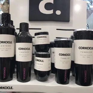We've got a great selection of Corkcicle tumblers, wine, champagne and canteens in stock in various colors. These come out great engraved!