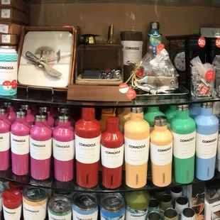 We've got a great selection of Corkcicle tumblers, wine, champagne and canteens in stock in various colors. These come out great engraved!