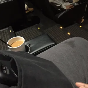 Coffee spilled on Hubs