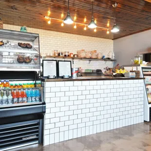 a view of the counter