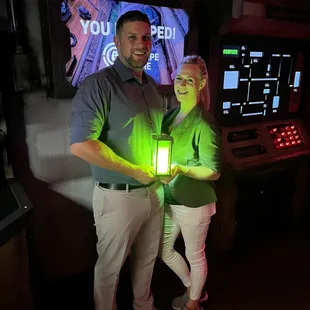 We found the plutonium to the nuclear warhead