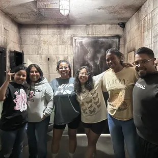 Our first time ever doing an escape room &amp; it didn't disappoint. We all had a blast. Thanks to Crow, for a great experience!!