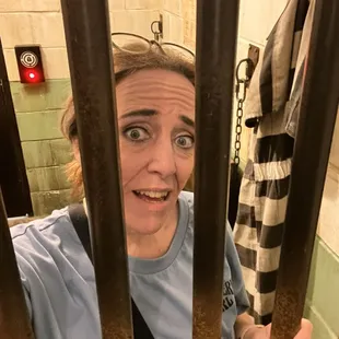 Stuck in jail.. so fun!