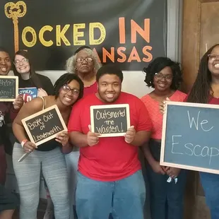 We escaped!!!
