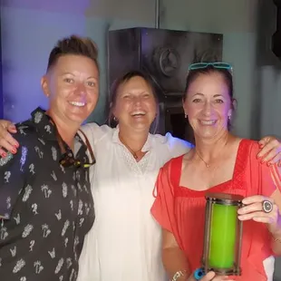 Bre, Claudia,  and Michelle.  Oh and the Plutonium core that saved the world!