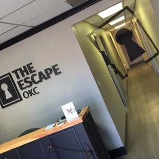 Very cool illusion at the entrance