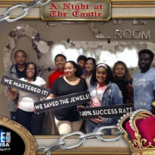 A night at the castle !