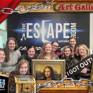 We stole the Mona Lisa and ESCAPED!