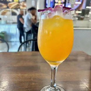 Passion fruit sangria