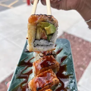 sushi and sashimi, food, sushi, sashimi