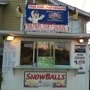 Baltimore's Best Snowballs and Soft Serve ice-cream.