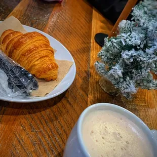 Warmed, croissants, and hot chocolates are a must at The Espresso Bar!!!