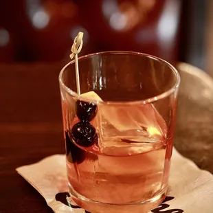 Old fashioned- had to ask for the cherries