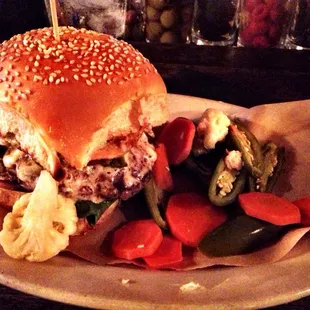 Jalapeno Bean Burger