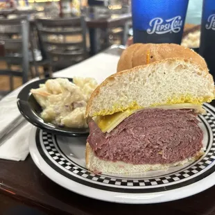 Corned Beef on Kaiser