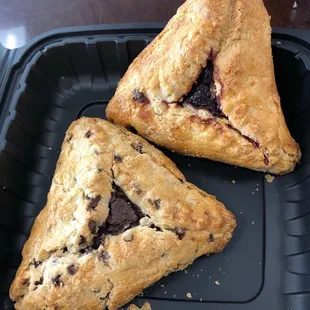 Hamantash-Chocolate and Raspberry