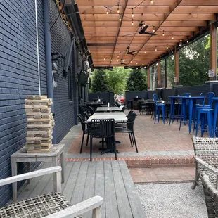 sushi and sashimi, outside