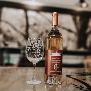 Solus Christus:  Our Delicious Virginia Petit Manseng.  A complex white &amp; favorite among red drinkers for its unexpected complexity