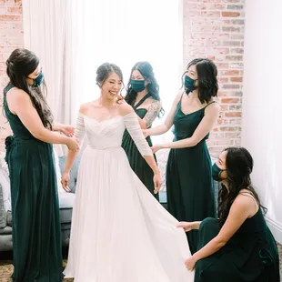 The Bridal Suite. It's pretty tiny, but looks beautiful.