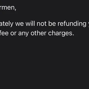 The apology email from The Estates at Turtle Bay.