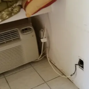The non working air conditioner..ahhh