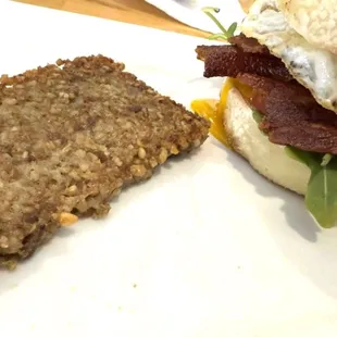 BLT+E w/ a side of goetta