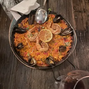 Seafood Paella