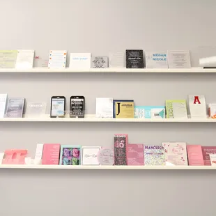 Invitations on Display