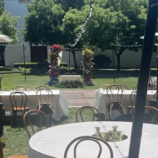 Bay Area Indian Wedding Decorations - Reception Decor at Wente Vineyards