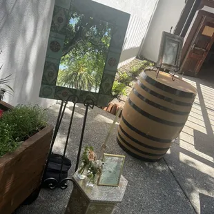 Bay Area Indian Wedding Decorations - Reception Decor at Wente Vineyards