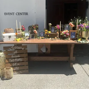 Bay Area Indian Wedding Decorations - Reception Decor at Wente Vineyards