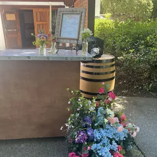 Bay Area Indian Wedding Decorations - Reception Decor at Wente Vineyards